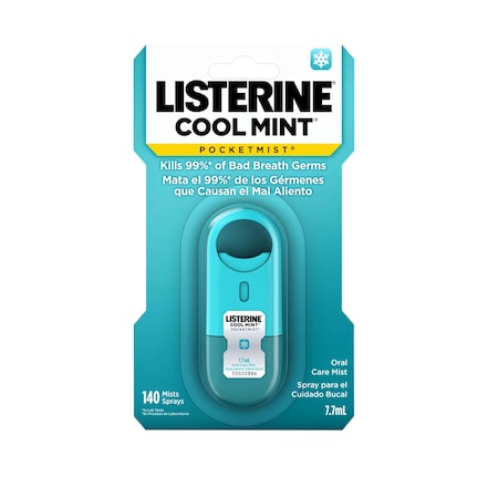 Listerine Listerine Cool Mint Pocketmist 7.7mL, PK36 5233931